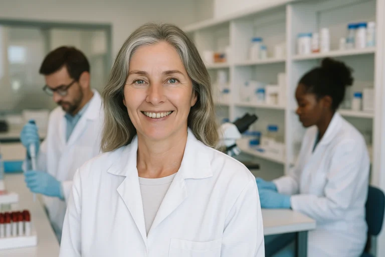 photo des chercheurs chez Biomed34