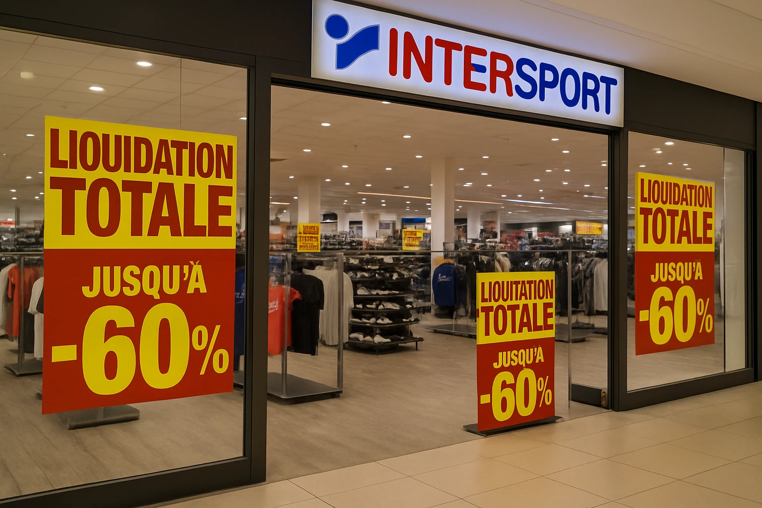 Liquidation Intersport Part Dieu