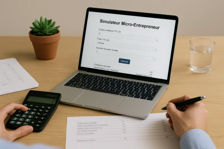Simulateur micro-entrepreneur
