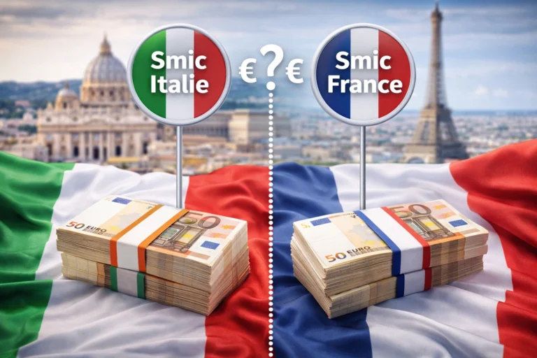 Smic en Italie différences avec la France